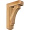 Ekena Millwork Imperial Craftsman Rough Sawn Bracket w/ Offset Brace, Western Red Cedar, 6"W x 18"D x 26"H BKT0604X18X26IMP04RWR - alternate 1